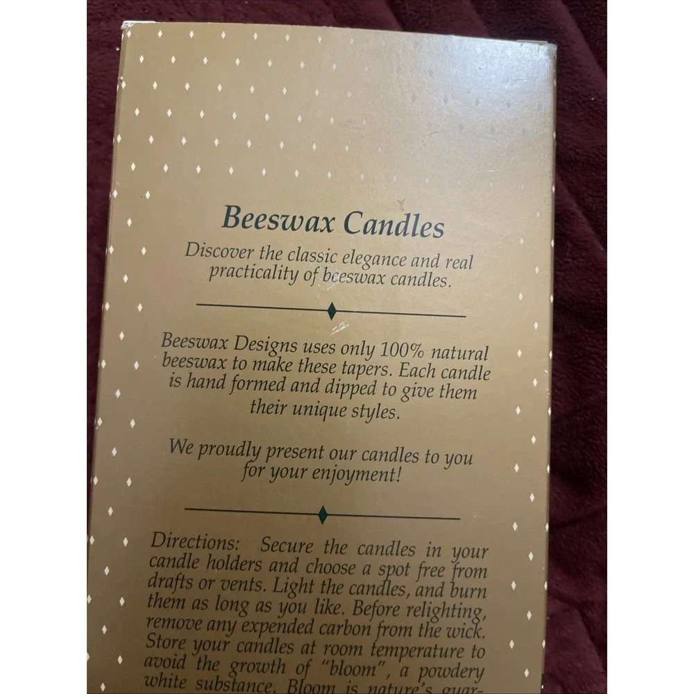 Beeswax Designs vtg beeswax